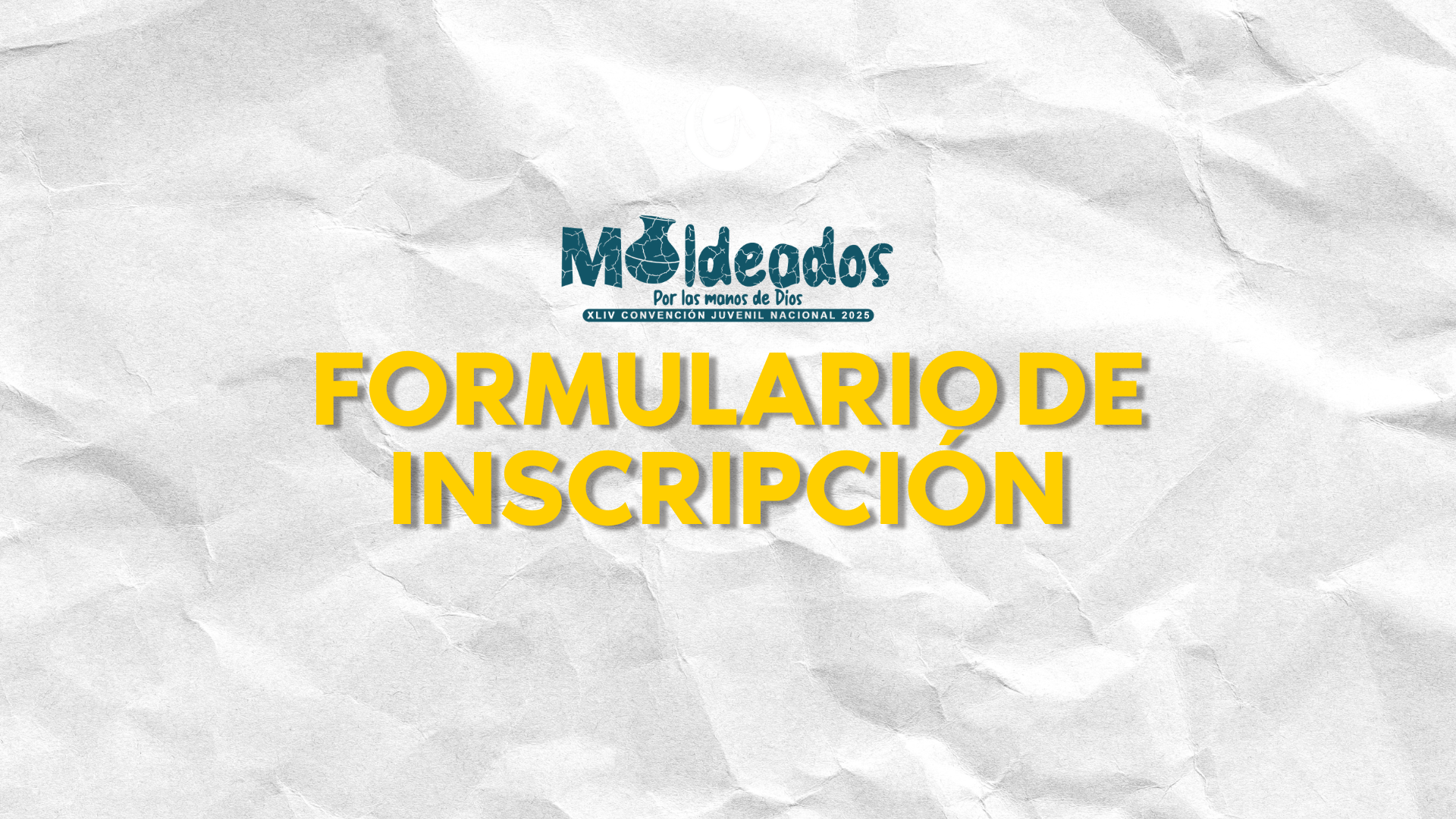 modelados formulario de inscripción